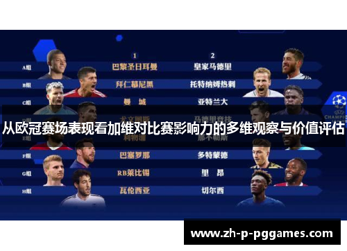 从欧冠赛场表现看加维对比赛影响力的多维观察与价值评估